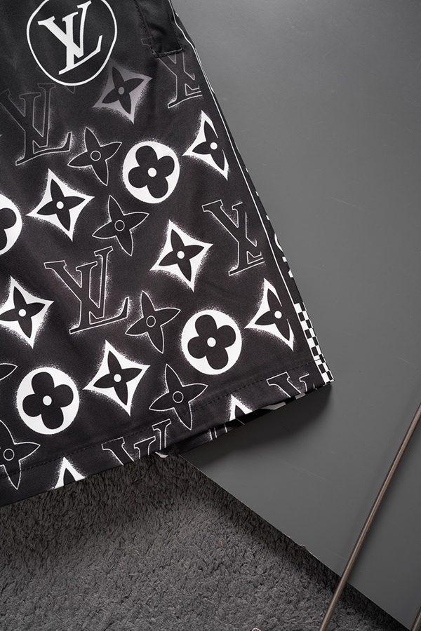 ブランドハーフパンツ角部分ディテール